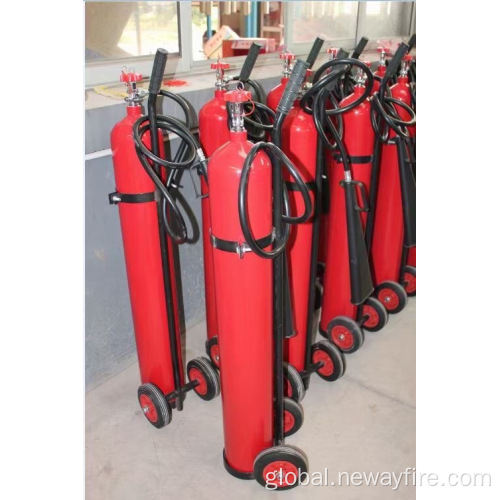 Co2 Trolley Fire Extinguisher 10Kg Wheeled CO2 fire extinguisher Manufactory